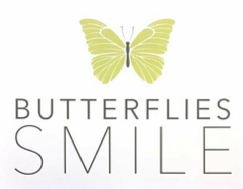 BUTTERFLIES SMILE Logo (USPTO, 04/30/2017)