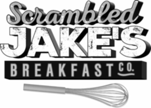 SCRAMBLED JAKE'S BREAKFAST CO. Logo (USPTO, 29.05.2017)