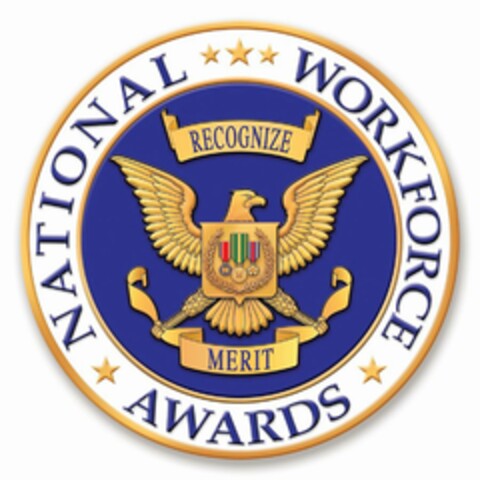 NATIONAL WORKFORCE AWARDS RECOGNIZE MERIT Logo (USPTO, 06/29/2017)