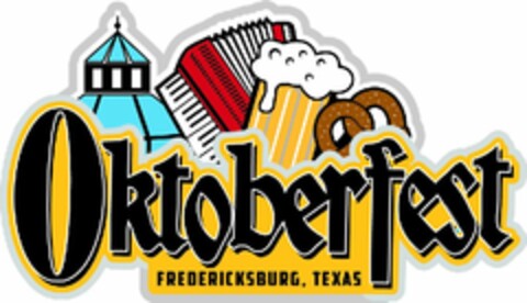 OKTOBERFEST FREDERICKSBURG, TEXAS Logo (USPTO, 08.09.2017)