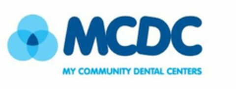 MCDC MY COMMUNITY DENTAL CENTERS Logo (USPTO, 12/15/2017)