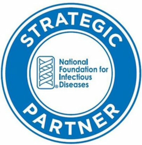 NATIONAL FOUNDATION FOR INFECTIOUS DISEASES STRATEGIC PARTNER Logo (USPTO, 12/20/2017)