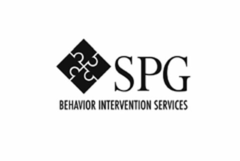 SPG BEHAVIOR INTERVENTION SERVICES Logo (USPTO, 04/13/2018)