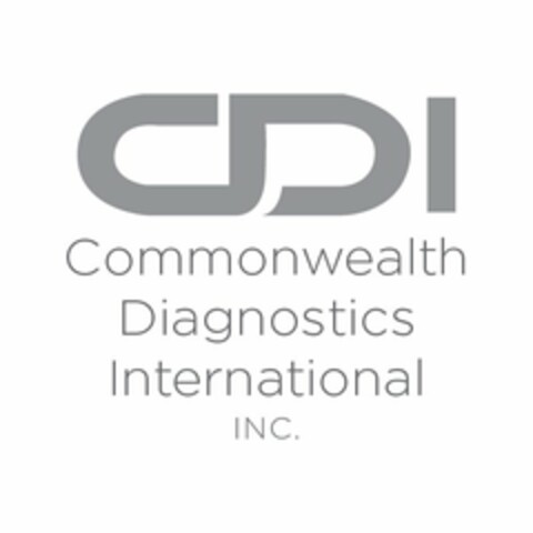 COMMONWEALTH DIAGNOSTICS INTERNATIONAL INC. Logo (USPTO, 12.07.2018)