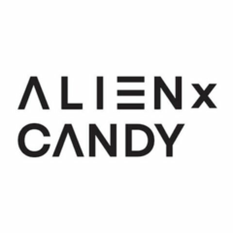 ALIENX CANDY Logo (USPTO, 21.09.2018)