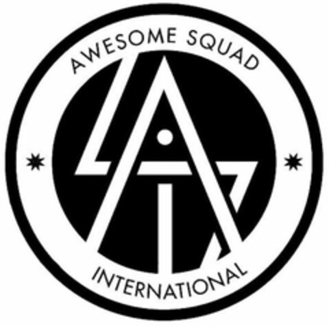 AWESOME SQUAD INTERNATIONAL ASI Logo (USPTO, 24.09.2018)