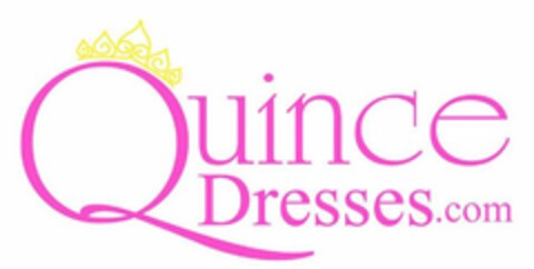 QUINCE DRESSES.COM Logo (USPTO, 02/18/2019)