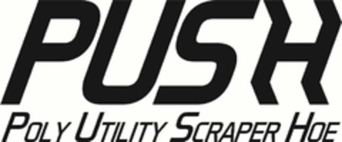 PUSH POLY UTILITY SCRAPER HOE Logo (USPTO, 18.03.2019)