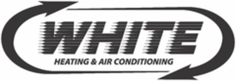 WHITE HEATING & AIR CONDITIONING Logo (USPTO, 08/22/2019)