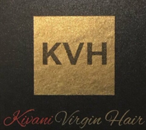 KVH KIVANI VIRGIN HAIR Logo (USPTO, 11/07/2019)