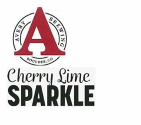 A AVERY BREWING BOULDER, CO CHERRY LIME SPARKLE Logo (USPTO, 11/14/2019)