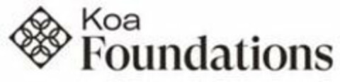 KOA FOUNDATIONS Logo (USPTO, 07.08.2020)