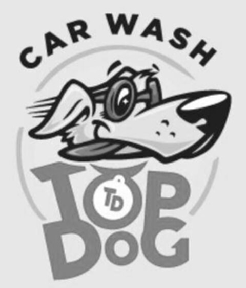 CAR WASH TOP DOG TD Logo (USPTO, 25.08.2020)