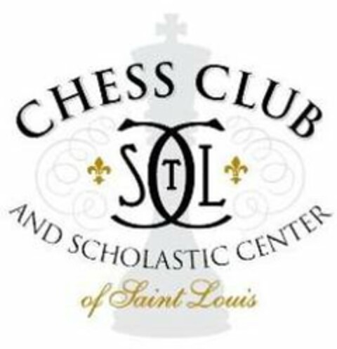 CHESS CLUB AND SCHOLASTIC CENTER OF SAINT LOUIS STLCC Logo (USPTO, 03/27/2009)