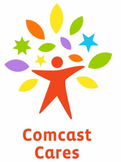 COMCAST CARES Logo (USPTO, 03.04.2009)