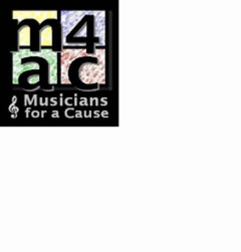 M4AC MUSICIANS FOR A CAUSE Logo (USPTO, 22.04.2009)