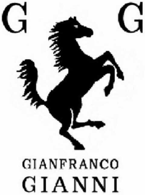 G G GIANFRANCO GIANNI Logo (USPTO, 05/18/2009)