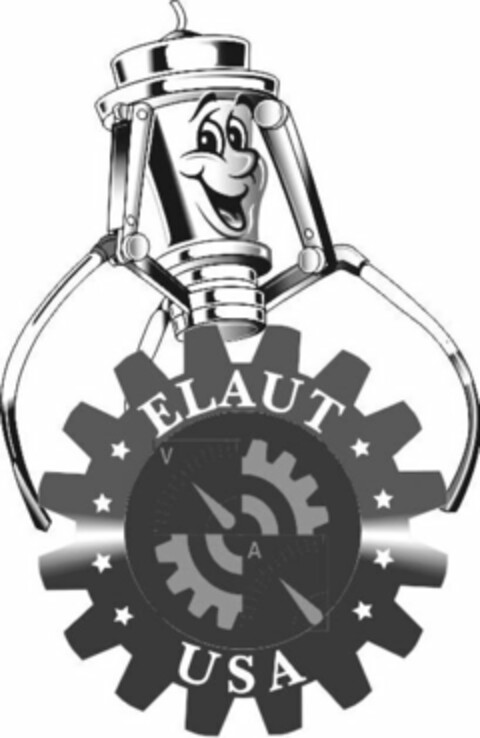 ELAUT USA V A Logo (USPTO, 09/23/2009)