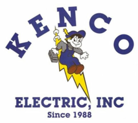 KENCO ELECTRIC, INC SINCE 1988 Logo (USPTO, 15.03.2010)