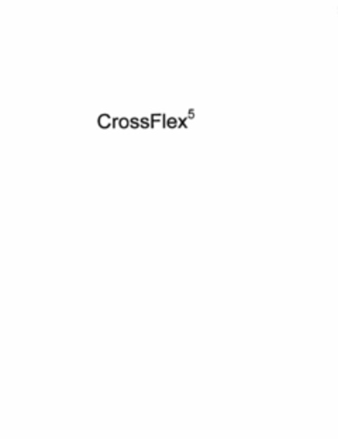 CROSSFLEX5 Logo (USPTO, 08.04.2010)