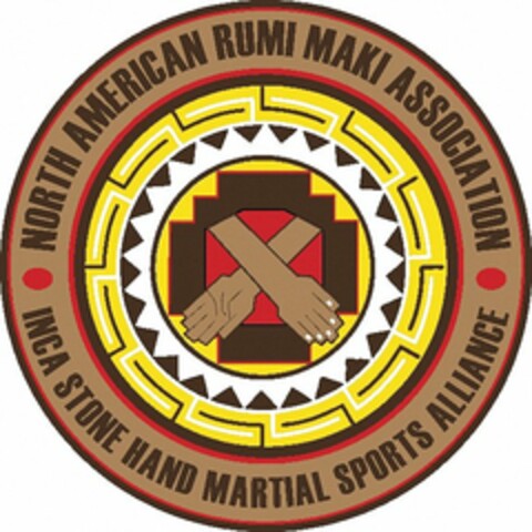 NORTH AMERICAN RUMI MAKI ASSOCIATION INCA STONE HAND MARTIAL SPORTS ALLIANCE Logo (USPTO, 15.06.2010)