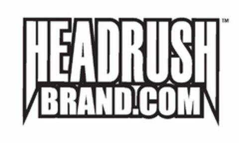 HEADRUSH BRAND.COM Logo (USPTO, 08/23/2010)