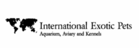 INTERNATIONAL EXOTIC PETS AQUARIUM, AVIARY AND KENNELS Logo (USPTO, 23.12.2010)