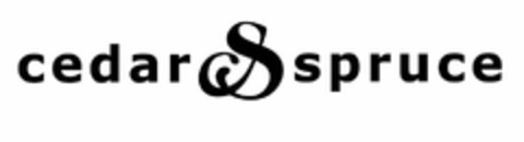 CEDAR & SPRUCE CS Logo (USPTO, 06.01.2011)