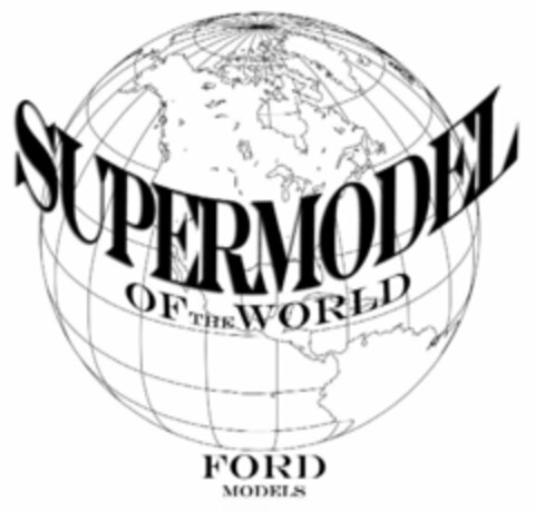 SUPERMODEL OF THE WORLD FORD MODELS Logo (USPTO, 12.04.2011)