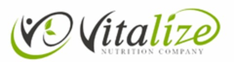 V VITALIZE NUTRITION COMPANY Logo (USPTO, 04/16/2011)