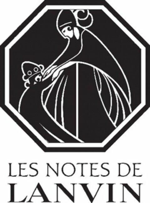 LES NOTES DE LANVIN Logo (USPTO, 24.05.2011)