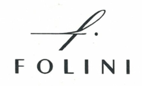 F. FOLINI Logo (USPTO, 24.06.2011)