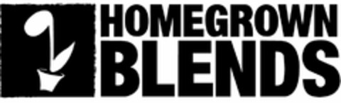 HOMEGROWN BLENDS Logo (USPTO, 09/20/2011)