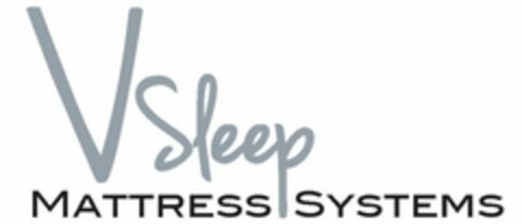 V SLEEP MATTRESS SYSTEMS Logo (USPTO, 05/14/2012)