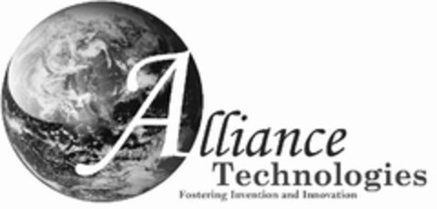 ALLIANCE TECHNOLOGIES FOSTERING INVENTION AND INNOVATION Logo (USPTO, 07/18/2012)