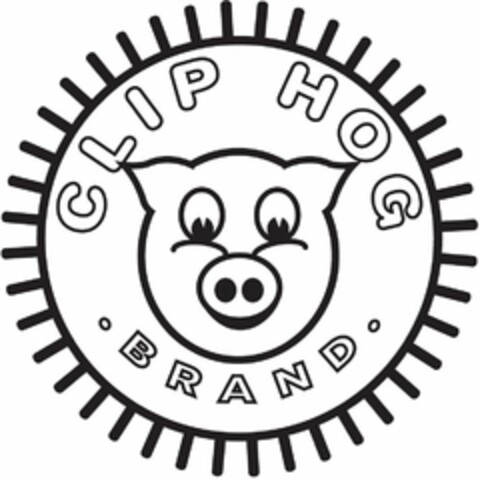 CLIP HOG BRAND Logo (USPTO, 30.10.2012)