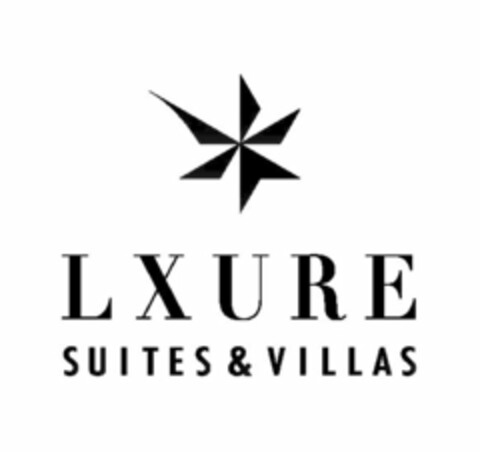 LXURE SUITES & VILLAS Logo (USPTO, 02/27/2013)