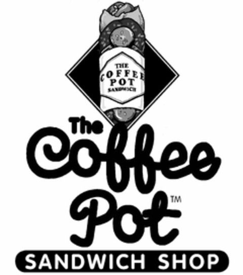THE COFFEE POT SANDWICH SHOP Logo (USPTO, 24.06.2013)