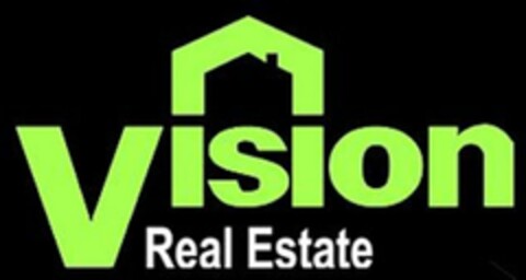 VISION REAL ESTATE Logo (USPTO, 06/25/2013)