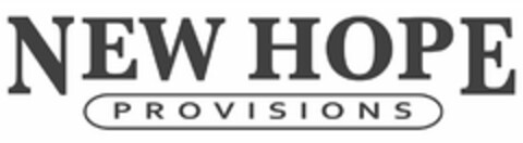 NEW HOPE PROVISIONS Logo (USPTO, 08.08.2013)