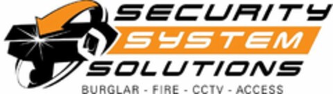 SECURITY SYSTEM SOLUTIONS BURGLAR - FIRE - CCTV - ACCESS Logo (USPTO, 11/11/2013)