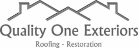 QUALITY ONE EXTERIORS ROOFING - RESTORATION Logo (USPTO, 12.03.2014)