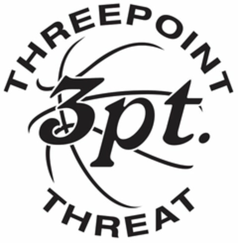 THREEPOINT 3PT. THREAT Logo (USPTO, 08/11/2014)