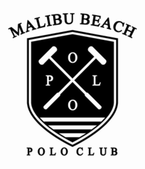 MALIBU BEACH POLO CLUB P O L O Logo (USPTO, 31.10.2014)