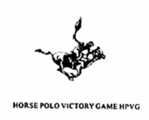 HORSE POLO VICTORY GAME HPVG Logo (USPTO, 06/13/2016)