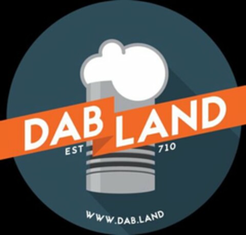 DAB LAND EST 710 WWW.DAB LAND Logo (USPTO, 24.08.2016)