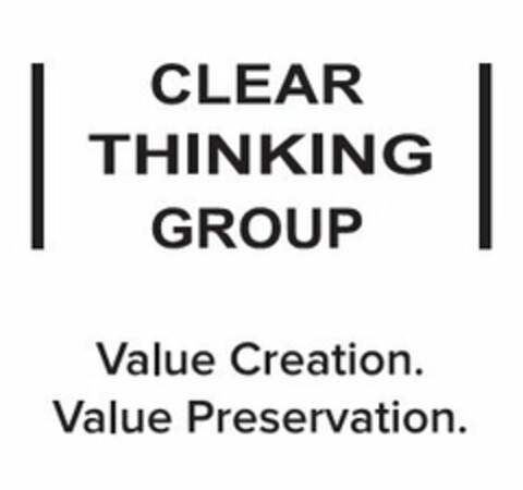CLEAR THINKING GROUP VALUE CREATION. VALUE PRESERVATION. Logo (USPTO, 11.11.2016)