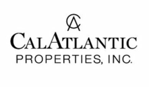 CA CALATLANTIC PROPERTIES, INC. Logo (USPTO, 29.12.2016)