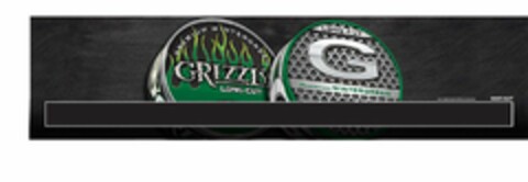 PREMIUM WINTERGREEN GRIZZLY LONG CUT LONG CUT G PREMIUM WINTERGREEN MOIST SNUFFF Logo (USPTO, 16.02.2017)