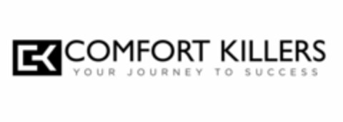 CK COMFORT KILLERS YOUR JOURNEY TO SUCCESS Logo (USPTO, 02/22/2017)